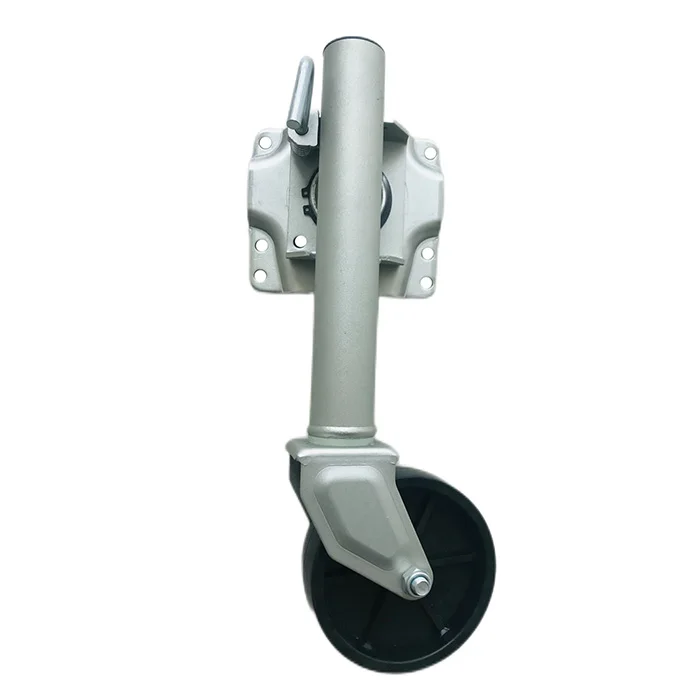 mini swivel trailer stand Trailer Jack 400 LBS with 6 inch poly wheel