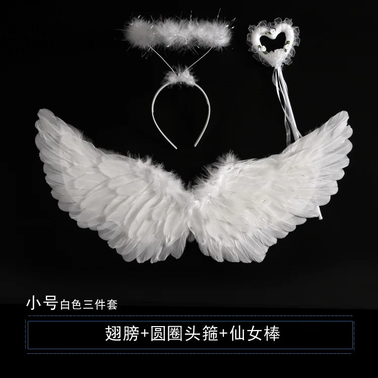 Children adult angel feather wing props stage 61 Halloween wing props wholesale halloween costumes