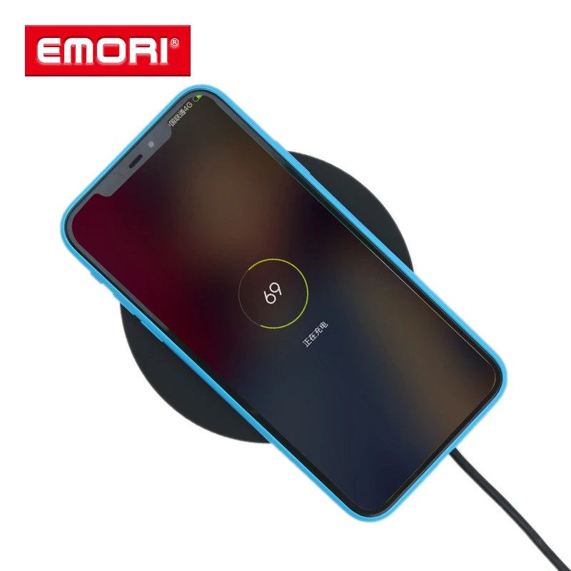 OEM Light Up Логотип стол сотовый телефон беспроводной зарядное устройство с 1 Usb порт