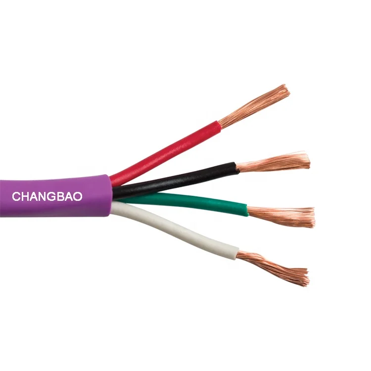 CHANGBAO 10 /12 /14 /16 /18 awg 2 / 4 8 core ofc бескислородный аудио hifi rohs высококачественный внутренний ПВХ LSZH кабель