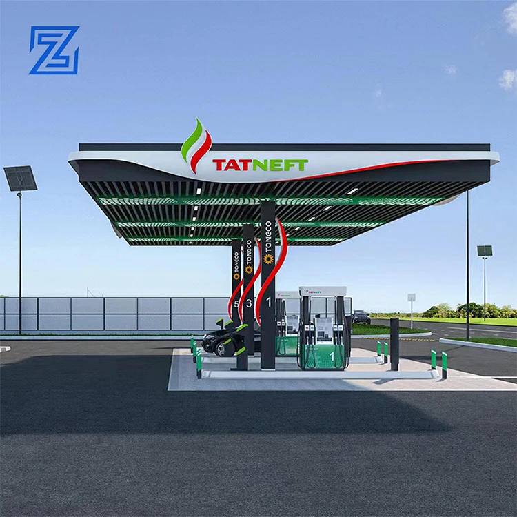 customize car gas station 3d signs and price display signs as well as canopies signage