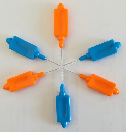 2024 new factory top sales dental brush  bulk brush factory outlet colorful grip