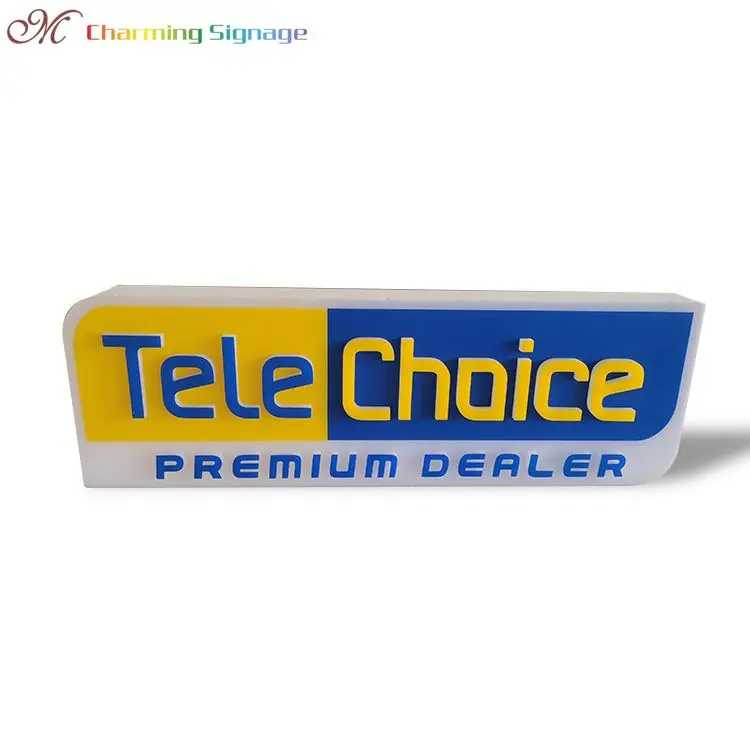 Outdoor Turning Board Lightbox Round Rotating Light Box Led Sign 3D Acrylic Advertising Rectangle Light Box