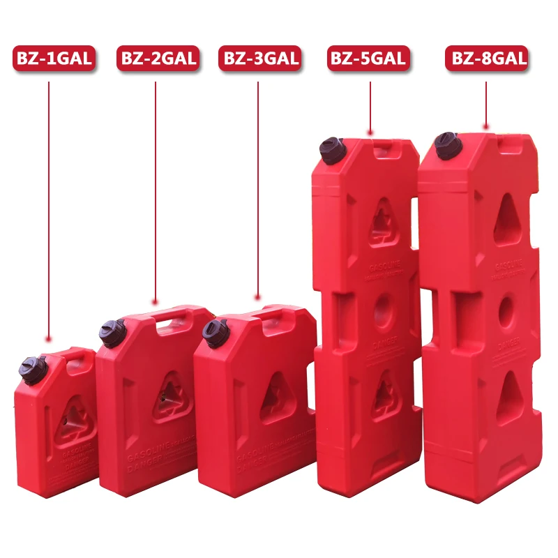 Detachable Spare Plastic  Barrel 3.8L 7.5L 11.3L 1/2/3Gal For Off-Road Vehicles Pick-Up Trucks Suv Water Supply