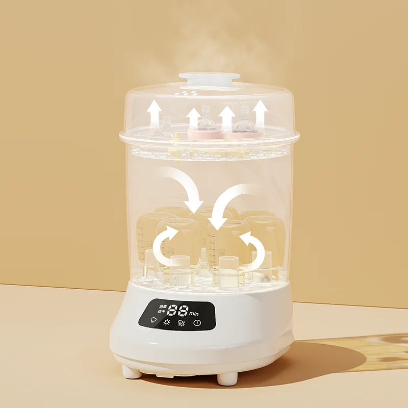 NCVI Customization Touch Panel Quick Disinfection Machine Medical Electric Baby Bottle Sterilizer and Dryer