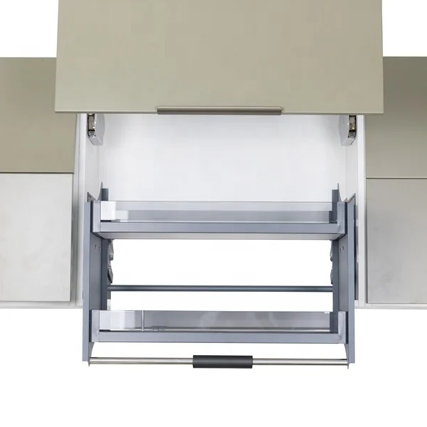 Cabinet hardware accessories pull down pullout glass drawers storage pull out kitchen lift basket