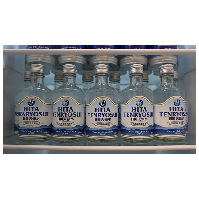 Минеральный баланс 300 мл, японская богатая Щелочная Водородная вода в стеклянной бутылке