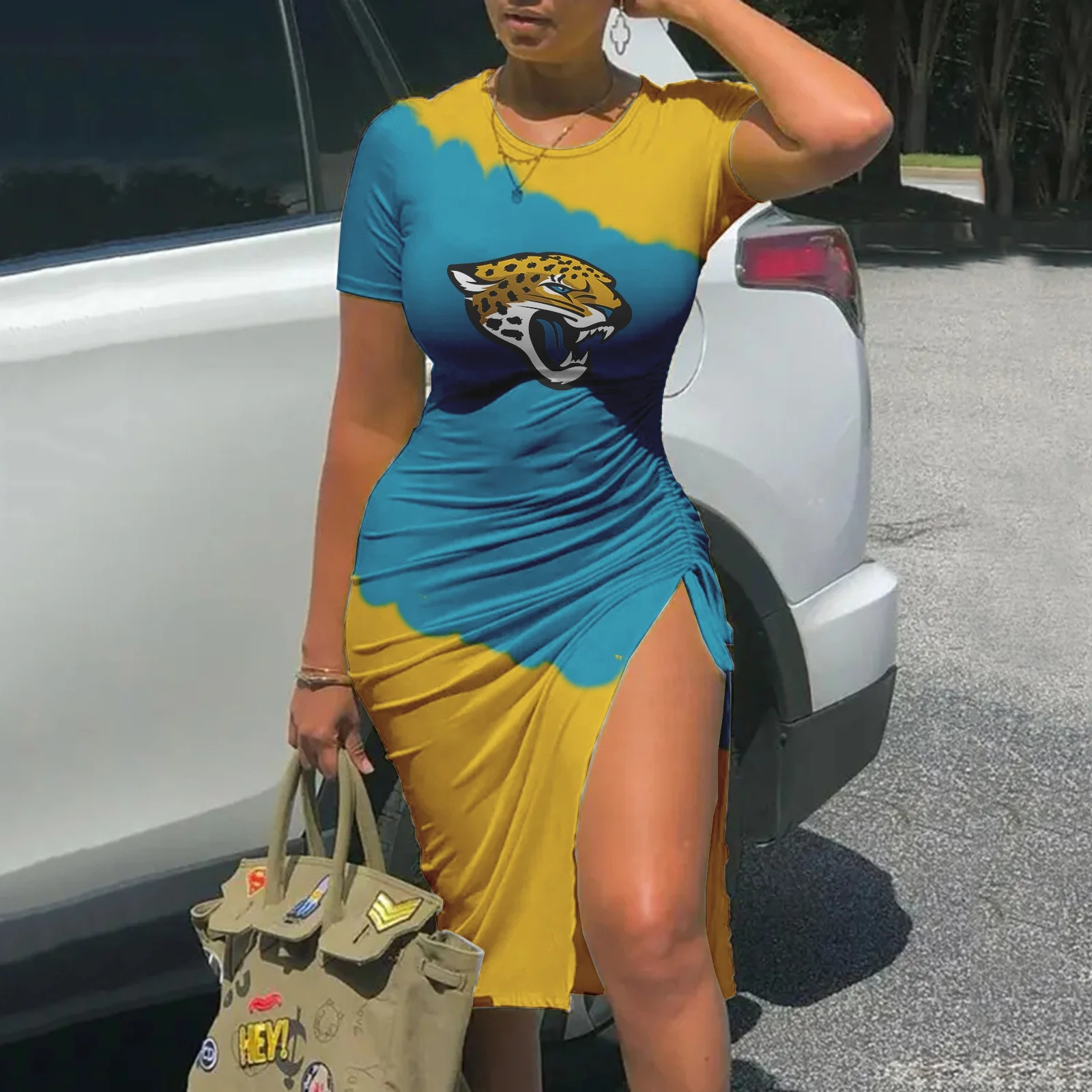 2023 print nfl dresses women nfl dress sports jersey dresses women