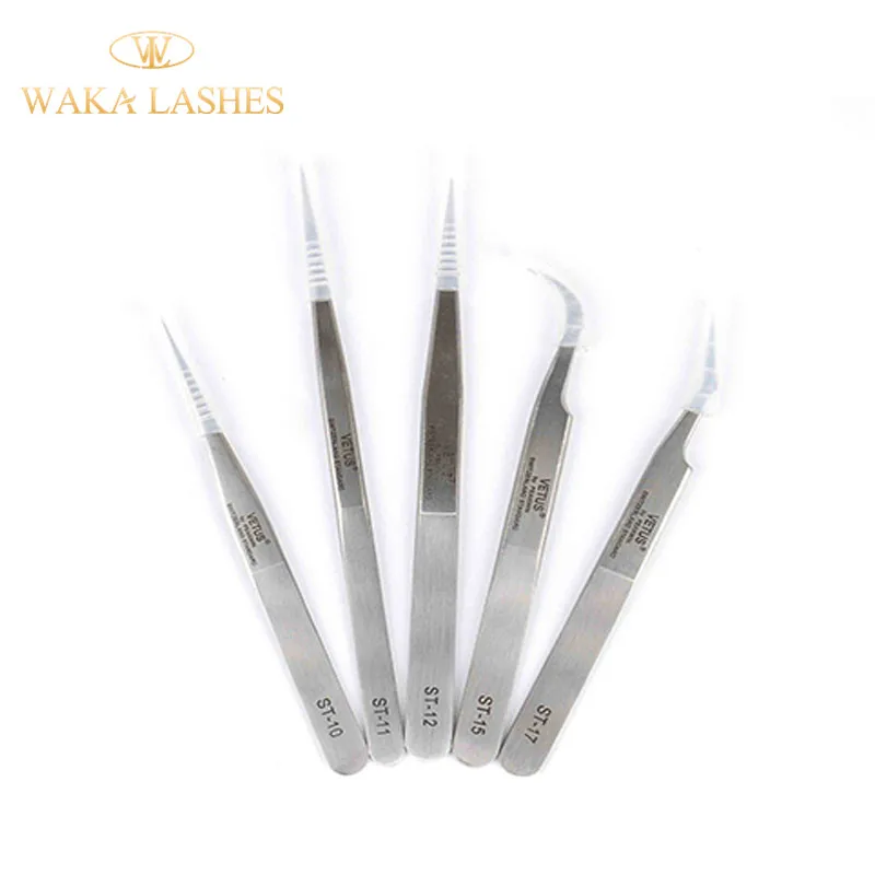 Профессиональный пинцет для норковых ресниц, пинцет для увеличения объема ресниц