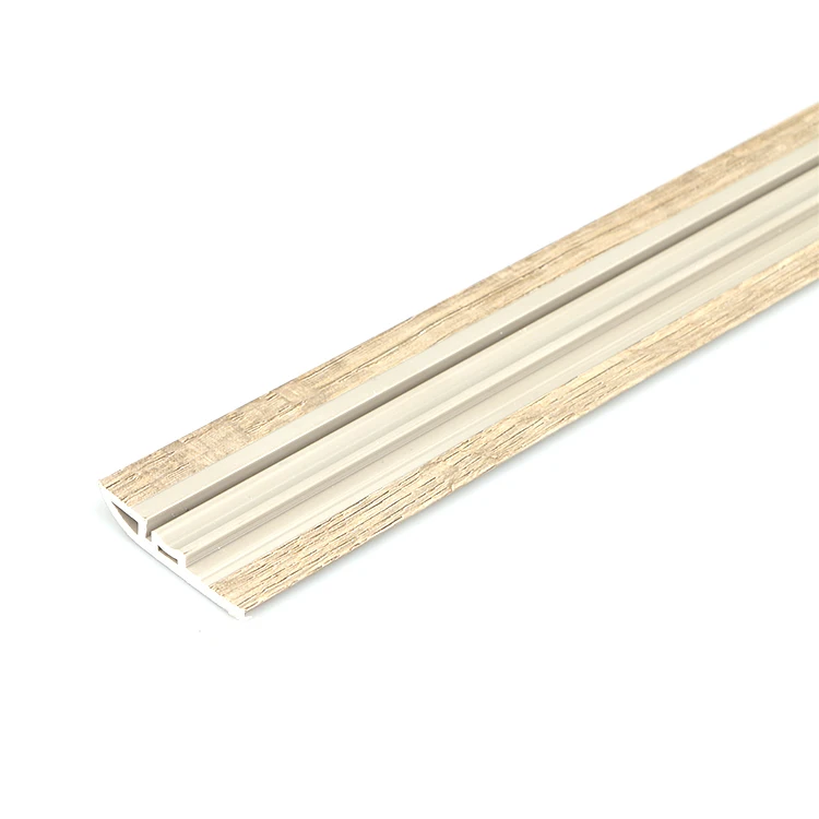 2022 Polystyrene PVC Floor Accessories Waterproof Skirting Reducer Molding HomeDecoration