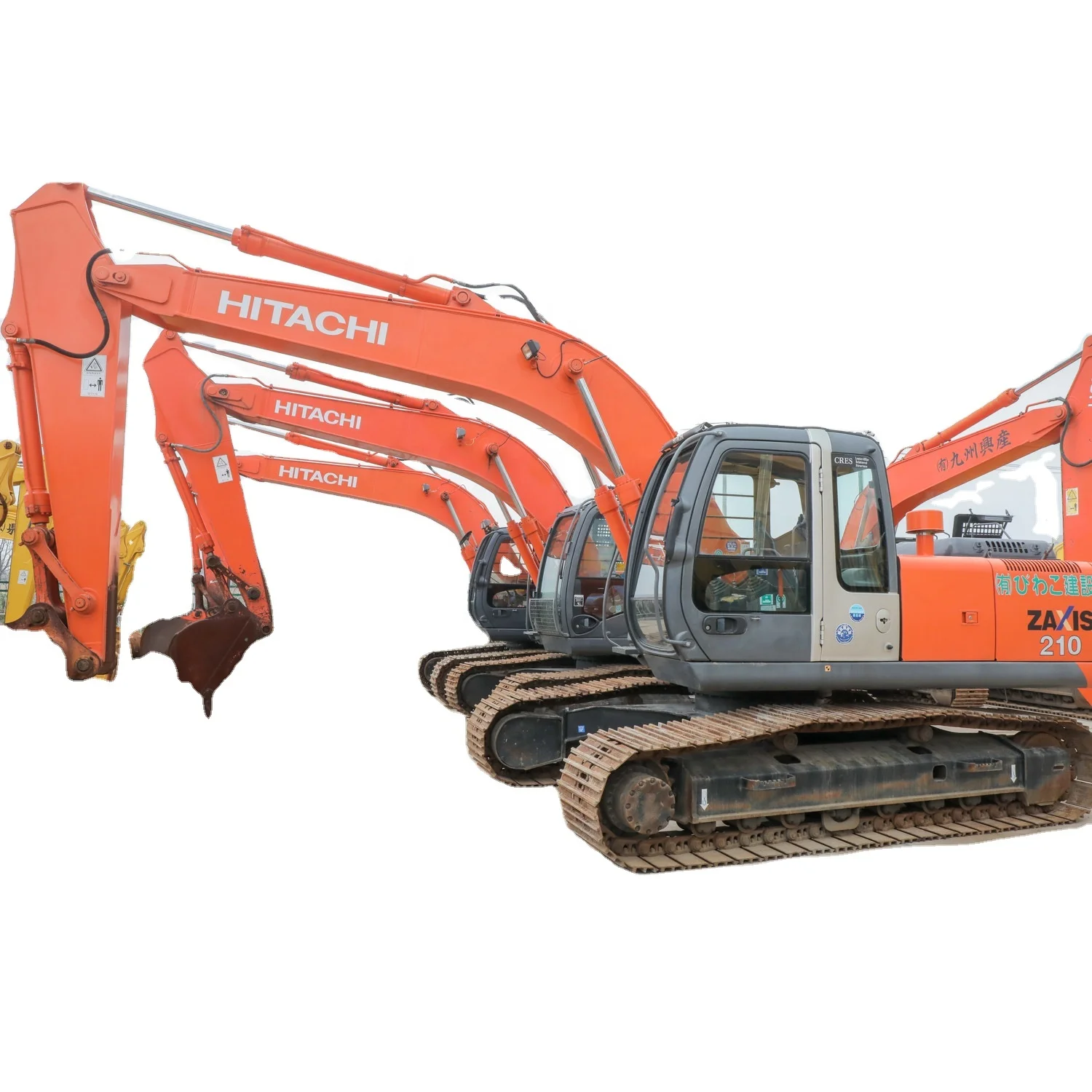 Used /Second Hand excavator hitachi  Zx60  in Good Condition with backhoe parts for Sale in uae dubai south africa benin