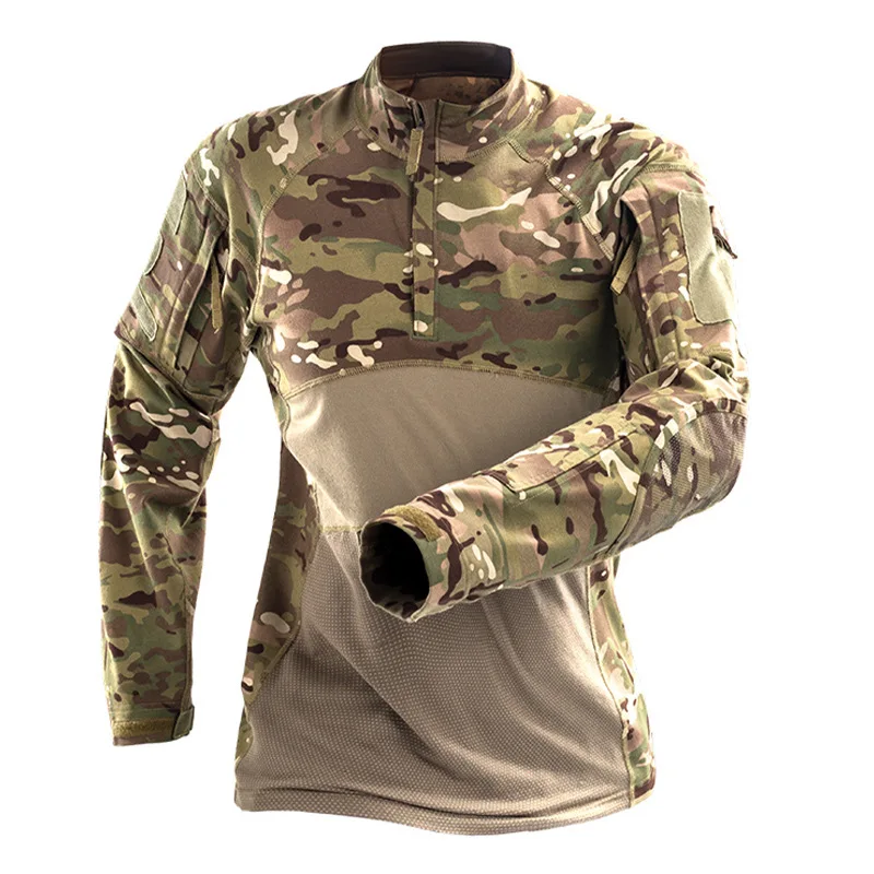 Wholesale Waterproof Camouflage Combat Tactical Clothes Multicam Tactical Uniform Frog Suit