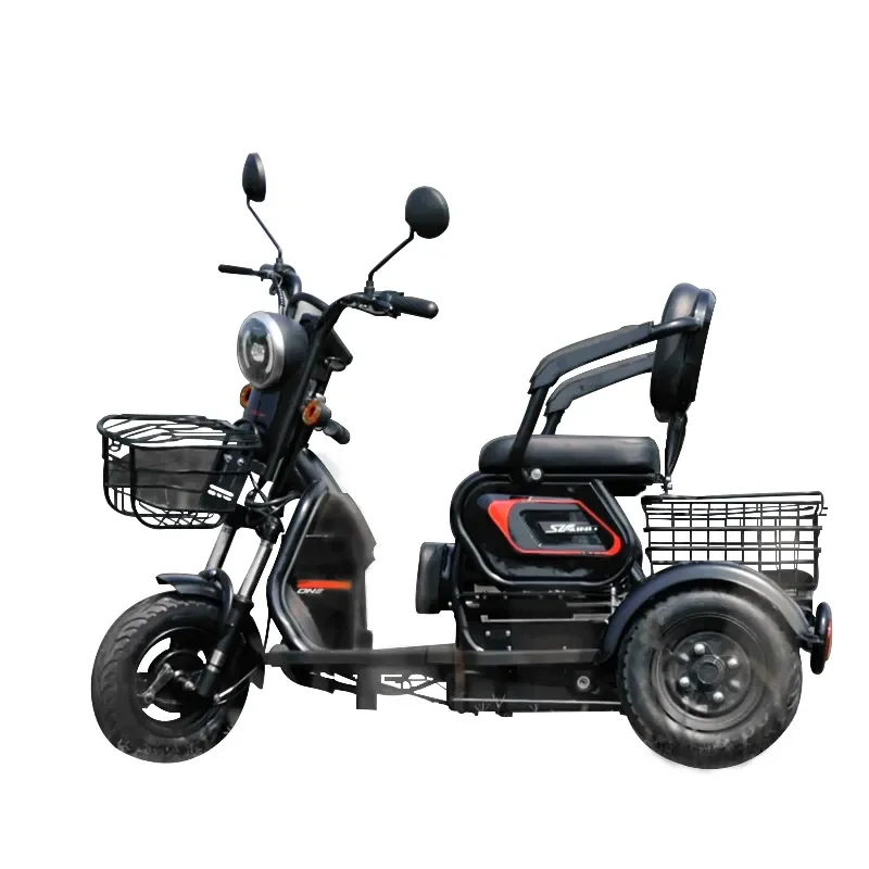 Cheap Electric Tricycle 600W/ 800W 3 Wheel Electric Passenger Bicycle Adult Cargo Tricycle