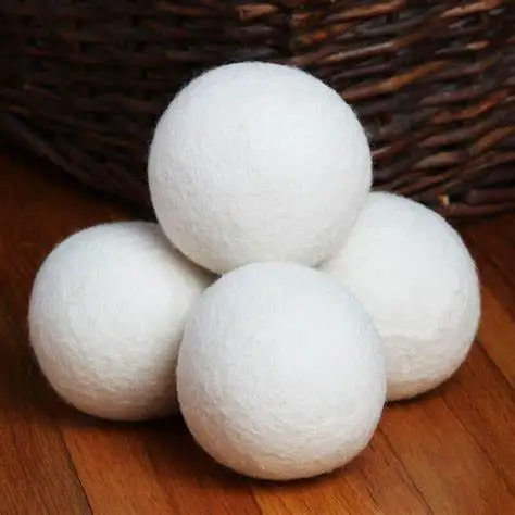 Hot Sale Products Premium Natural Fabric Softener Washing Ball Reusable Dryer Wool Balls for Wash Laundry