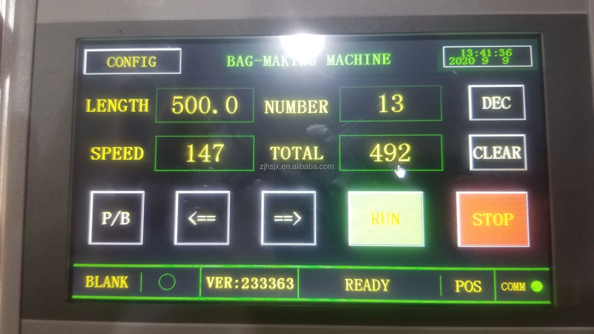 HSLJ-500 * 2G высокая скорость 2 линий плоский пластиковый пакет для покупок машина для производства рулонов туалетной бумаги