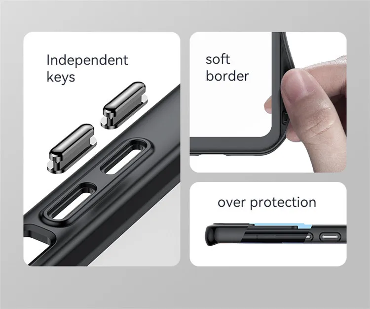 Hot Selling For Xiaomi 12T Pro Hard Acrylic case Electroplated Button Anti-scratch Phone Cover For Xiaomi 13 Redmi K50 Ultra A1