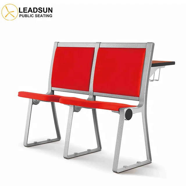 Взрослый школьный стол колледж мебель складной стул двойной скамейке с пены подушки