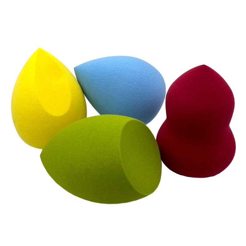 Shape Makeup Fine Different Cute Purple Arrival Applicator Set Latex Sponge Puff Soft Blender Egg Powder Free Foundation Facial