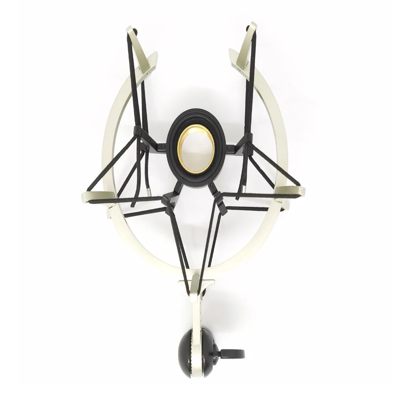 
New Design Pearl Silver Zinc Alloy Hardware Accessories Microphone Stand 