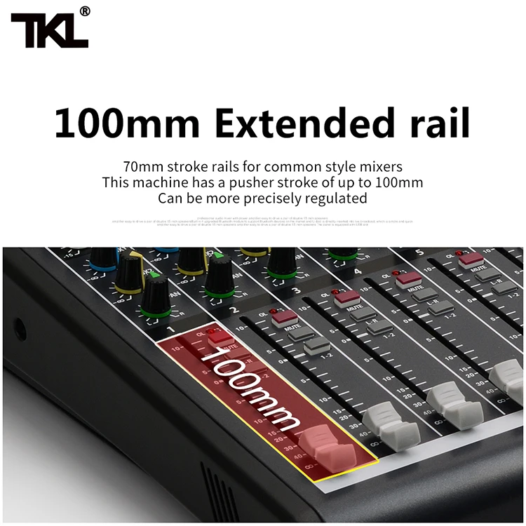 TKL контрольно-16-канальный профессиональный аудио микшерный пульт с USB DJ микшерная консоль AUX запись сценическое