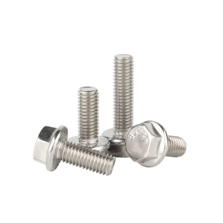 stainless steel 304 flange bolts hot sale m18x60 hex head flange bolt