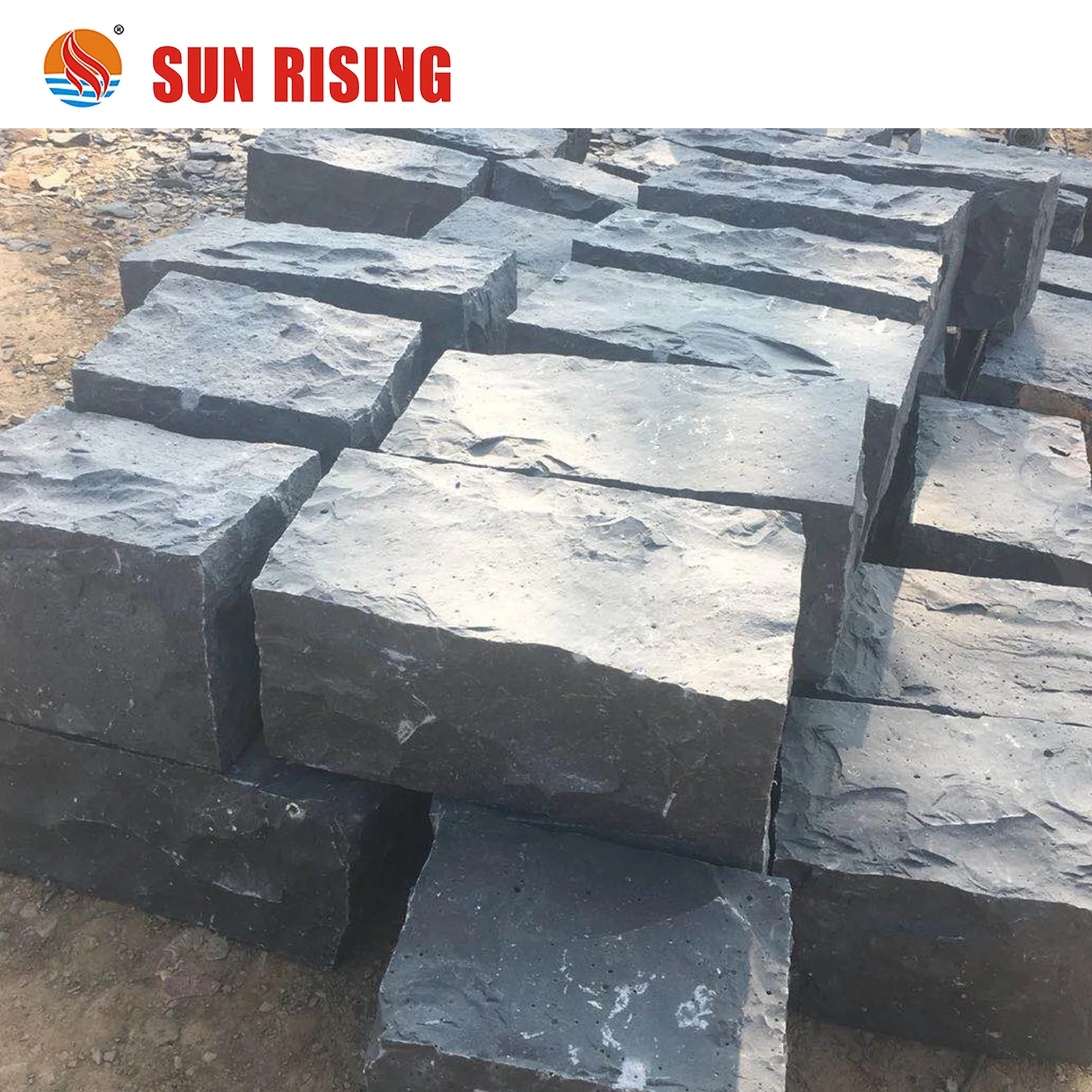 Chinese Black Basalt Block With Quarry