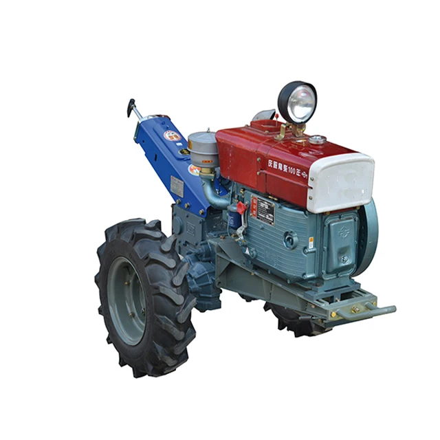 15HP 18HP 22HP Mini 2 Wheel Farm Walking Tractor With Plough/Rotary Tiller With Seat