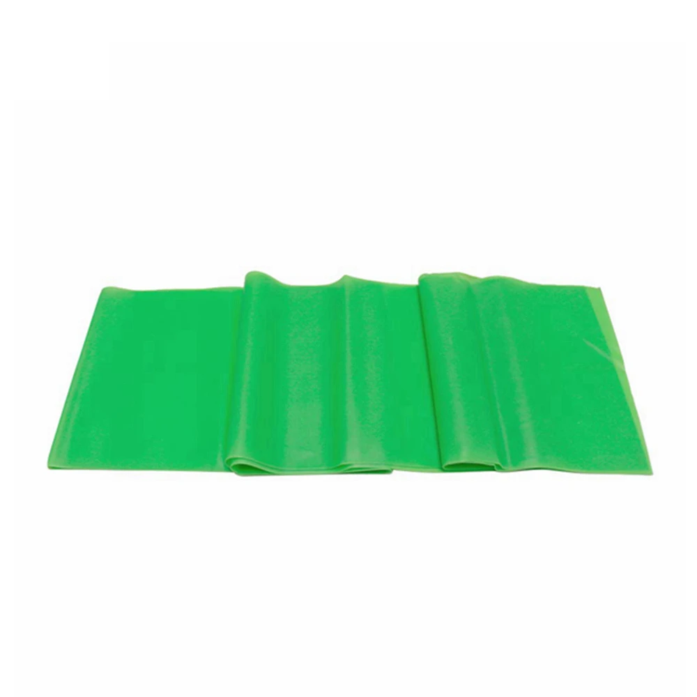 2024 Non Latex Free Yoga Pilates Stretch Long Exercise Flat Resistance Bands Personalized Elastic Thera Band