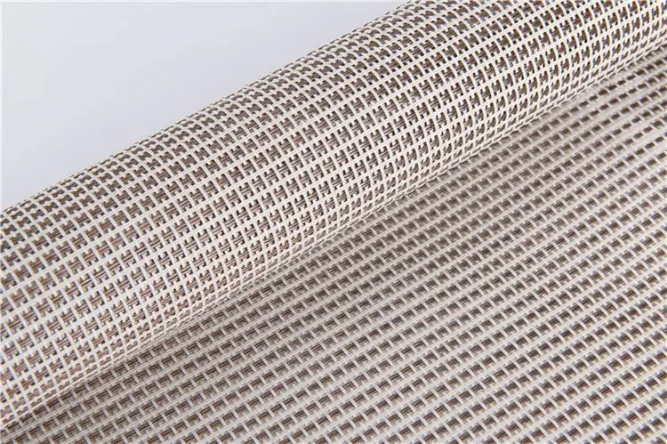 China factory wholesale shoes decoration reinforced pvc mesh fabric
