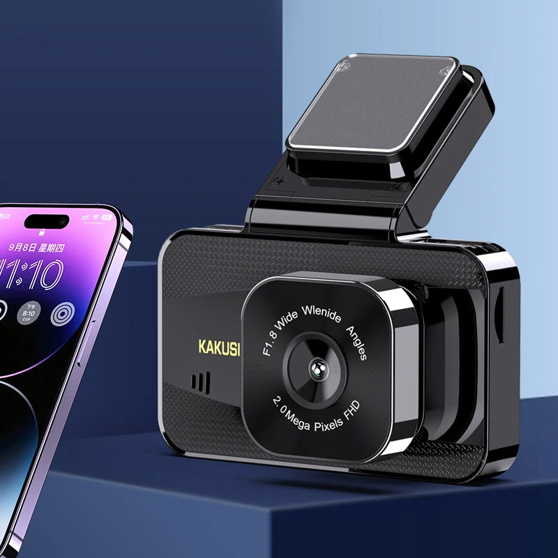 KAKUSIGA New Product 180mAh 3-inch Screen Driving Recorder Camera for Parking monitoring/Loop recording/Night monitoring