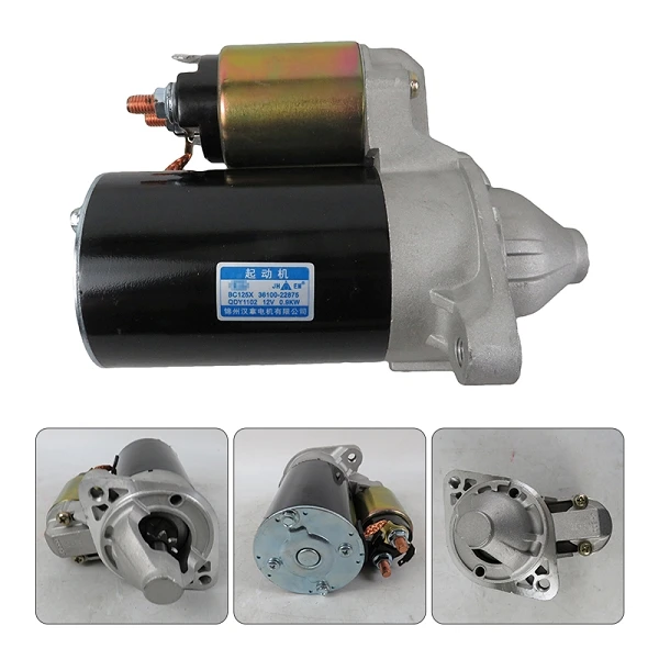 Car starter starter motor 36100-2G000 36100-2G200 suitable for Hyundai Santafe Ix35 Tucson Kia Sorento Sportage Cadenza Carens