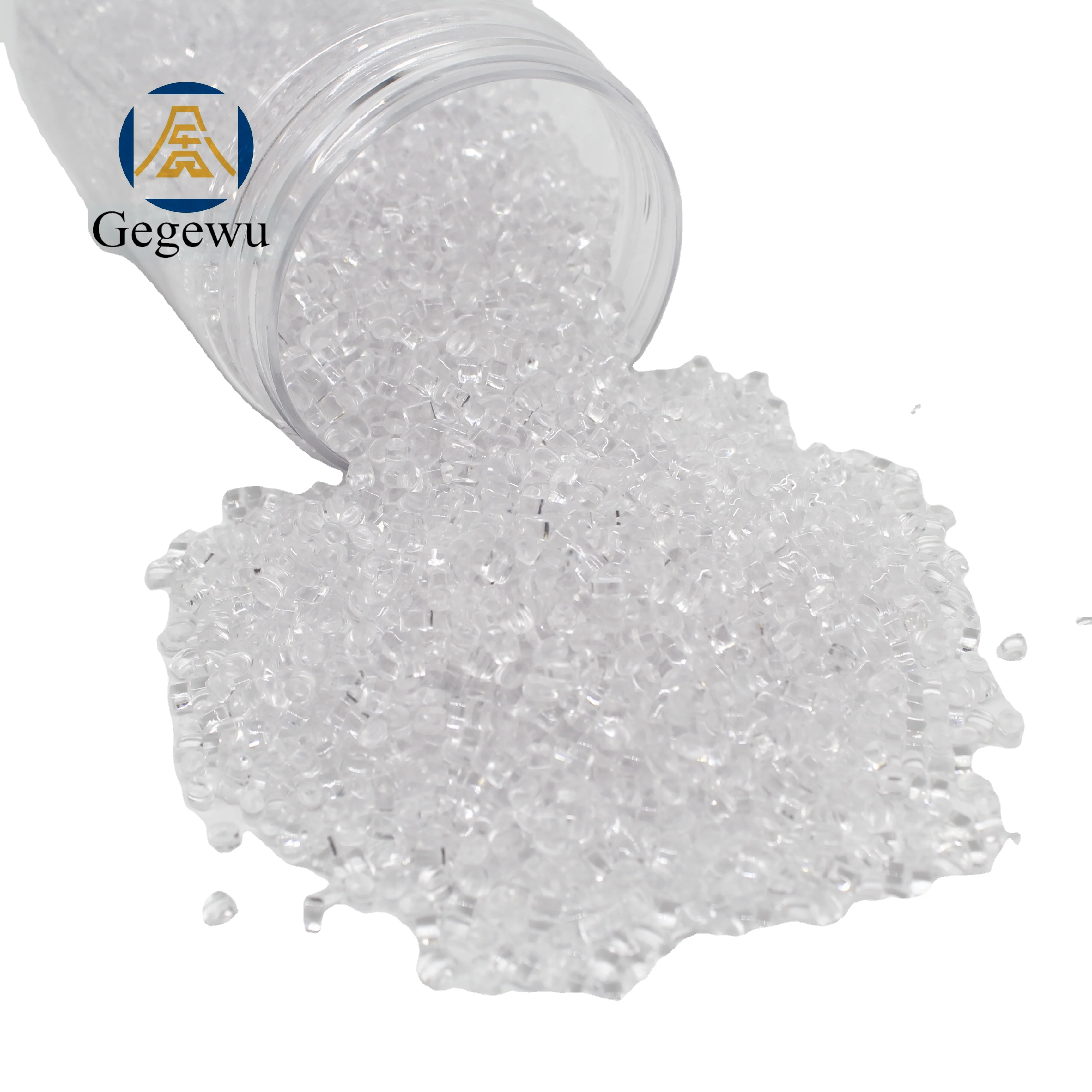 PETG Granules For Transparent Vessels , Replace the glassware.