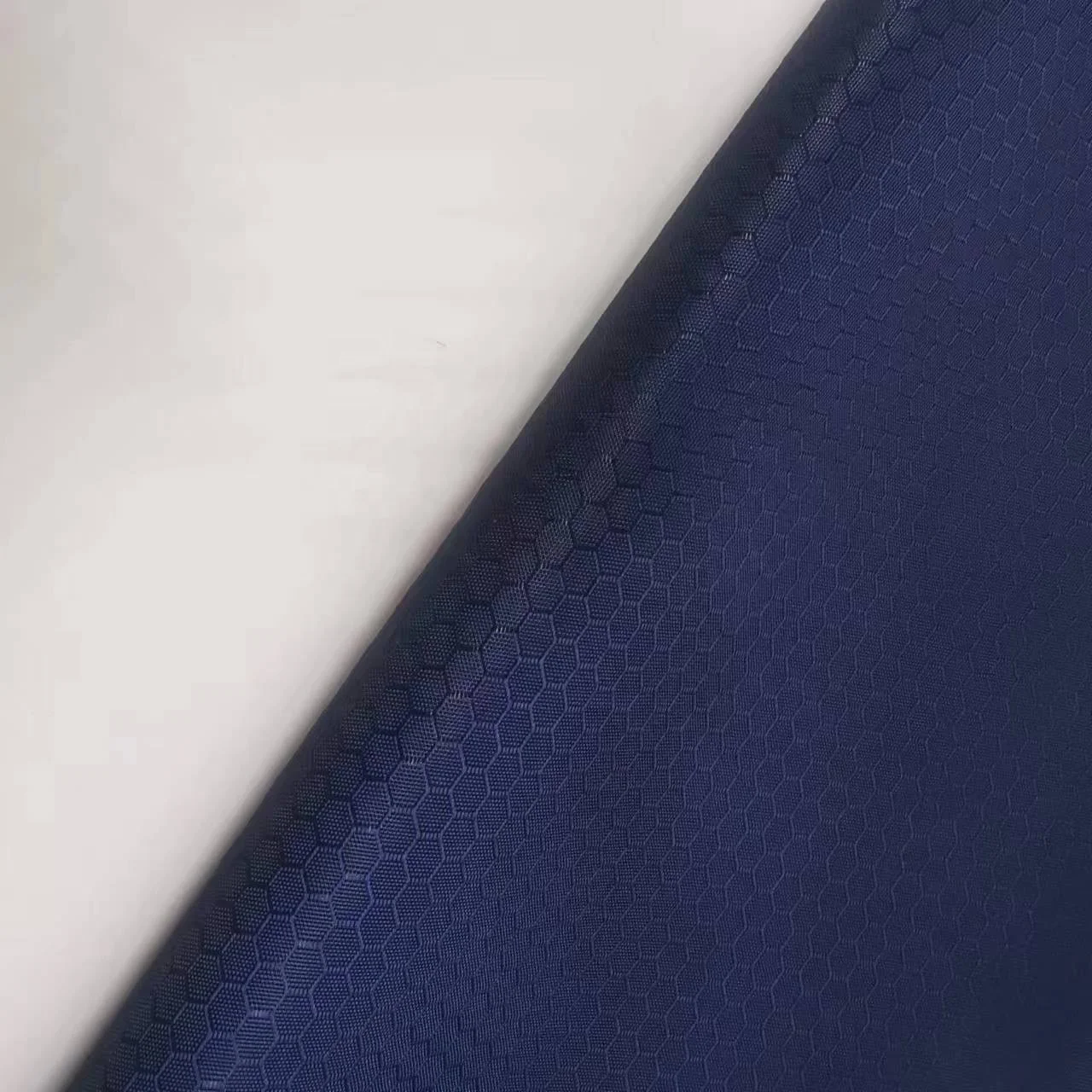 100% nylon waterproof football diamond lattice jacquard 420D nylon fabric