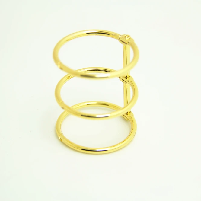 Wholesale 3 Rings Binder Metal Calendar Ring Journal DIY Binders