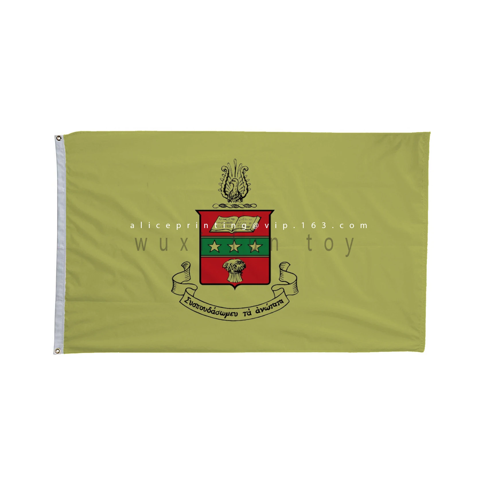 14 Designs  3x5ft  Alpha Chi Omega Sorority Single Sided Digital Printing Banner Flag with 2 Grommets DESIGN 2