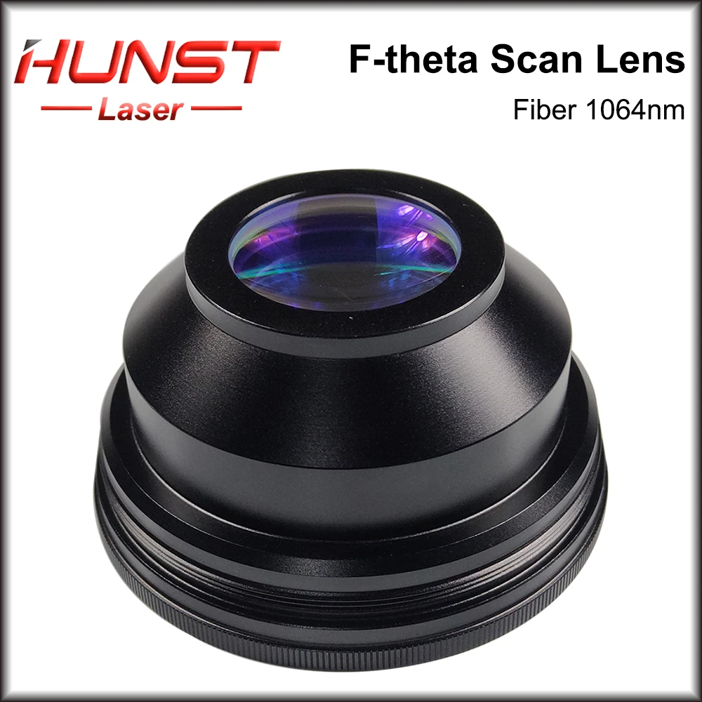 Hunst F-theta Scan Lens 1064nm Field Lens 70x70mm - 300x300mm F100-420mm for YAG Optical Fiber Laser Marking Machine SpareParts