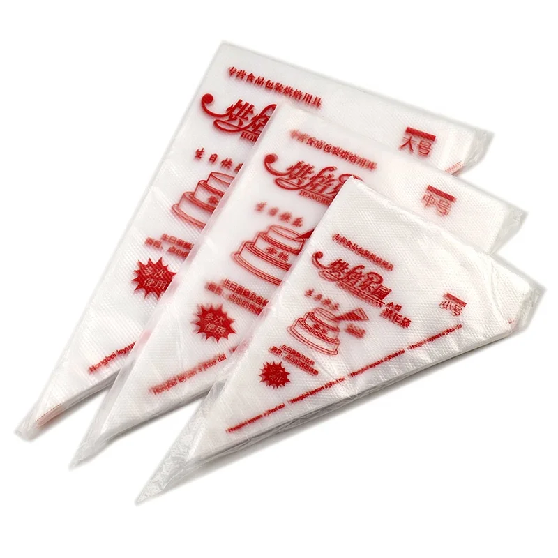 customized 100 pack S/M/L pastry piping bags cake pastry bag decorating bags