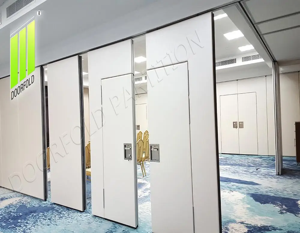 Китайский поставщик doorfold DF-100 стиль звукоизоляция подвижная перегородка