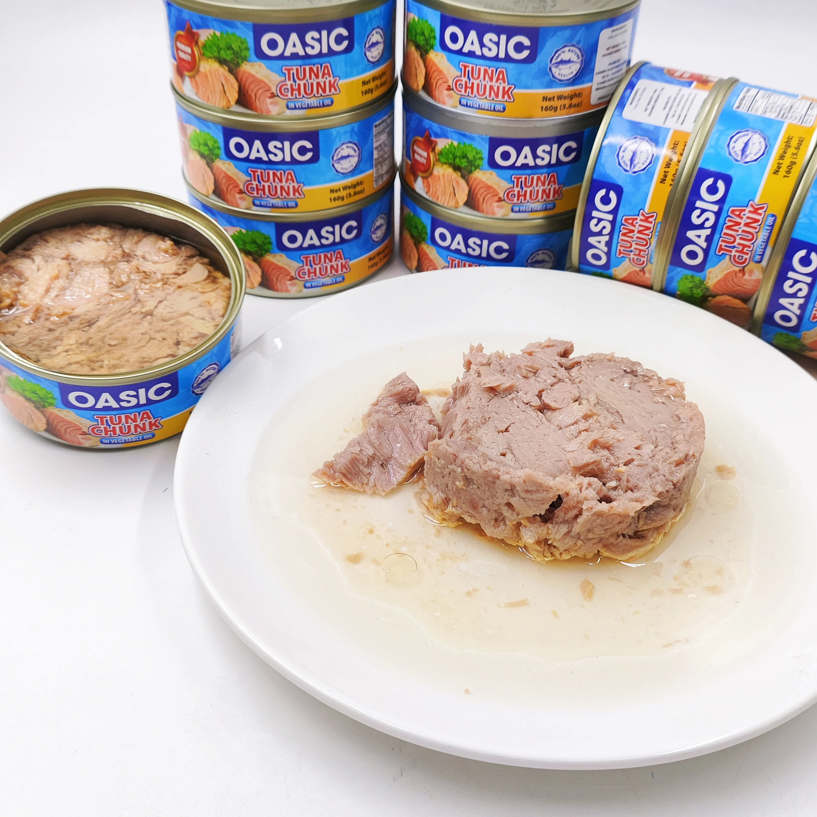 Hot Selling Delicious Wholesale Canned Food Canned Fish Canned Tuna in Oil