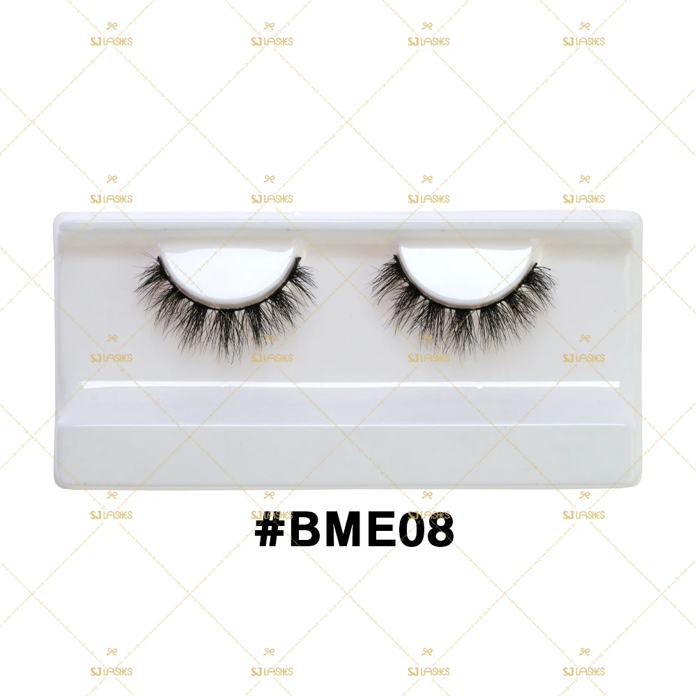 Wholesale Natural Long Synthetic Hair Eyelashes Full Strip Lower Bottom Lashes Enhanced Eye Look 8mm to 14mm in Length