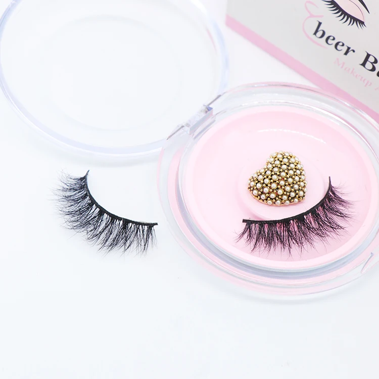 
Strip vegan human hair eyelashes mink dropshipping human eyelashes 