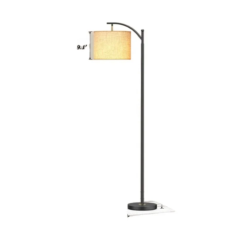 Арочный торшер с пультом дистанционного управления и лампочкой в комплекте прочная безопасная Тяжелая база которую легко собрать