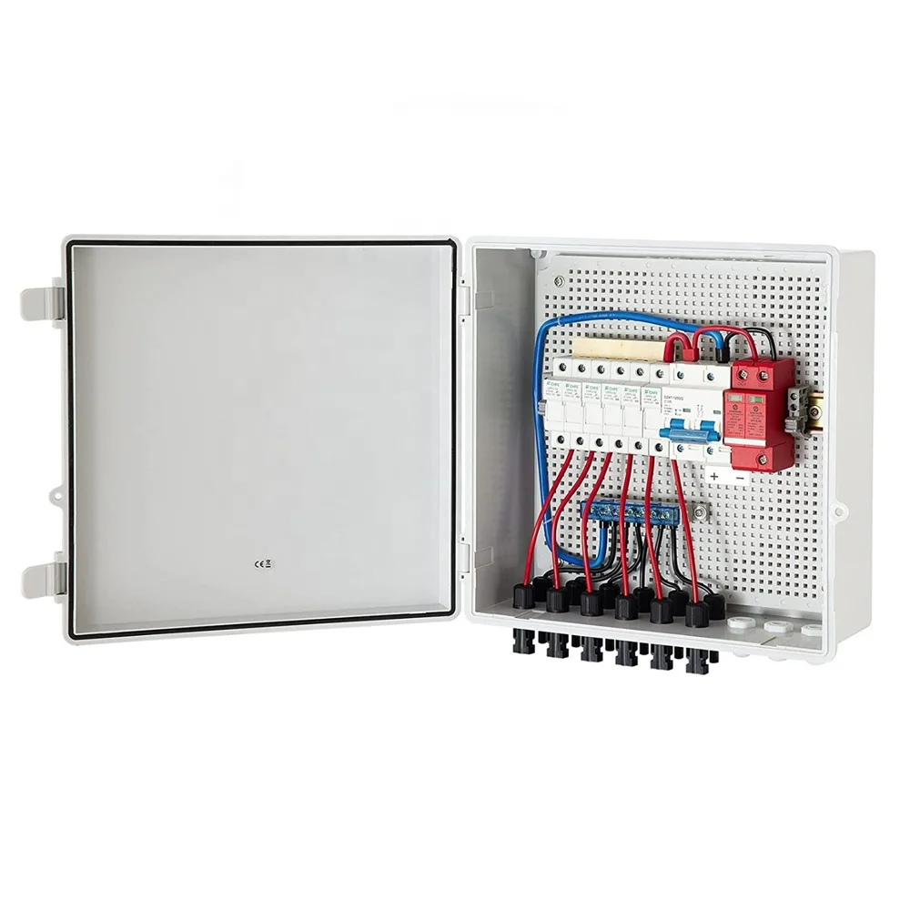 [Free Sample]Waterproof Smc Pc Abs Material 2 Year Warranty Dc Combiner Box For Protecting Solar System  Dc Combiner Box