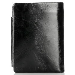 Factory Wholesale New Design Men Wallet Custom High Quality Waterproof Genuine Leather Wallet
