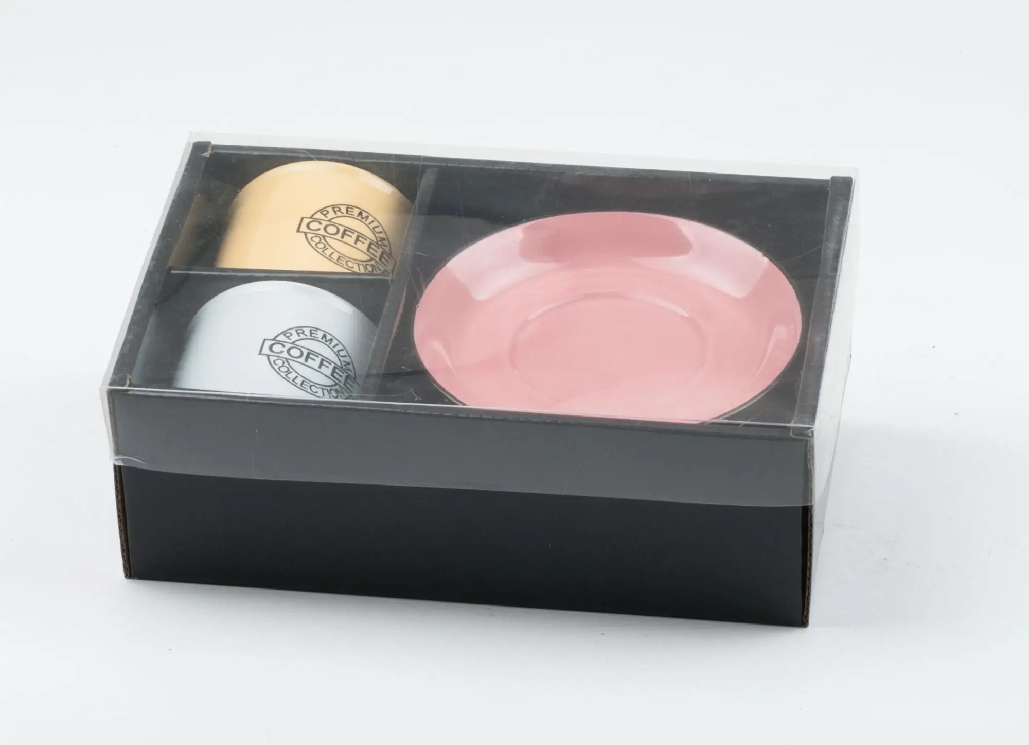 Creative new bone china  loved min cup and saucer  with silk-screen hand painted  porcelain tea cup and saucer