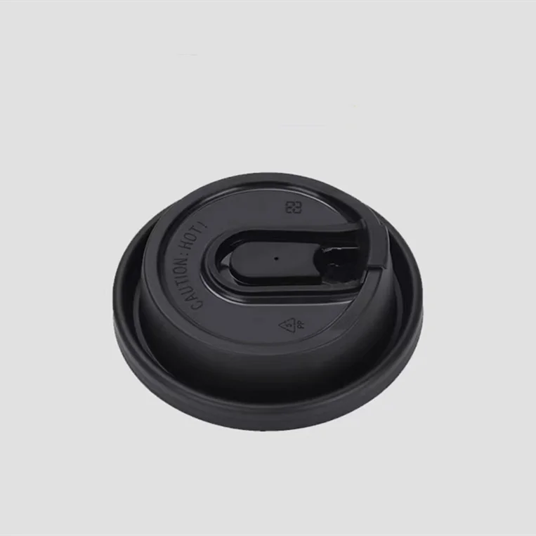 Dia 90mm Factory wholesale  disposable plastic Injection PP lid Split cover