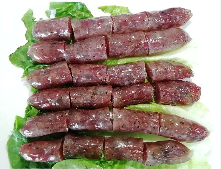 Best Price Salty Pickled Sausage Black Pepper Pork Sausage For Food With High Quality