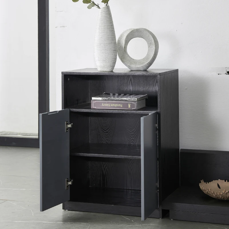 Living Room Furniture Set Luxury Design Modern TV Stand Coffee Center Table Wooden Cabinet