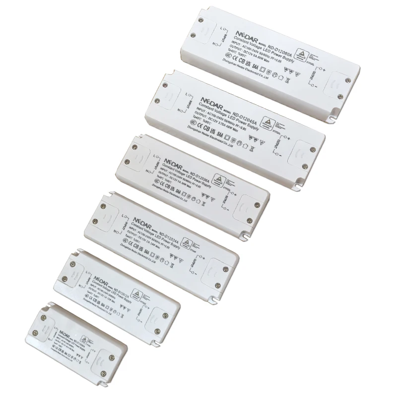 Оптовая продажа высокая эффективность 100-240 В переменного тока постоянный ток 12 24 6 Вт 10 15 18 30 36 45 50 60 светодиод драйверы