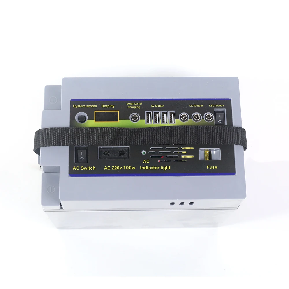 Solar Power Energy Generator Storage Battery 12 V  100 AH 150  200 AH 300 AH For Home  Outdoor Camping